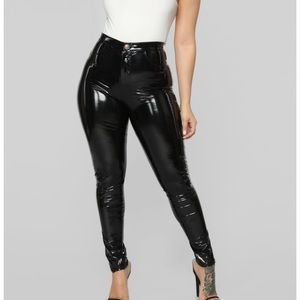 Fashion Nova faux leather pants